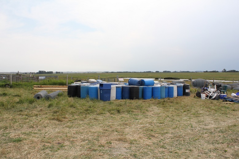 About a third of all the barrels